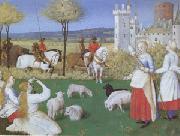Jean Fouquet st Marguerite  From the Hours of Etienne Chevalier(mk05) oil on canvas
